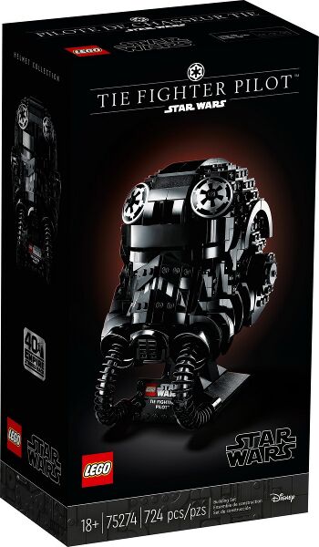 TIE Fighter Pilot Helm - OVP, Lego 75274, Johannes Aschauer, Star Wars, Laakirchen