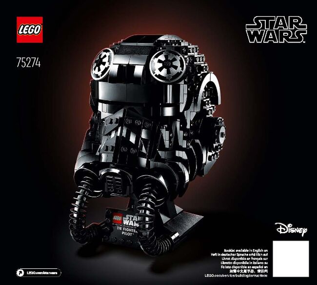 TIE Fighter Pilot Helm - OVP, Lego 75274, Johannes Aschauer, Star Wars, Laakirchen, Abbildung 2