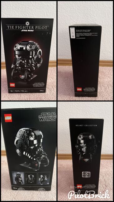 The Tie Fighter Pilot, Lego 75274, M.May, Star Wars, Image 6