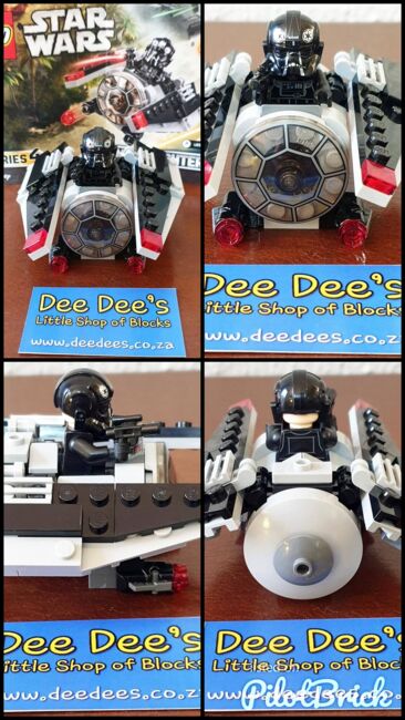 TIE Striker Microfighter, Lego 75161, Dee Dee's - Little Shop of Blocks (Dee Dee's - Little Shop of Blocks), Star Wars, Johannesburg, Abbildung 5