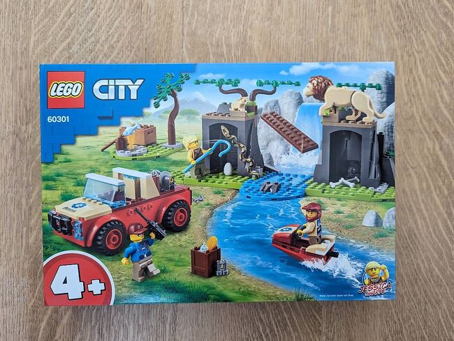 Tierrettungs Geländewagen, Lego 60301, blue, City, Zollikofen