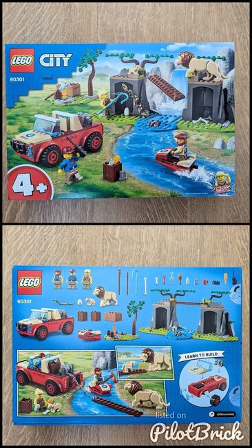 Tierrettungs Geländewagen, Lego 60301, blue, City, Zollikofen, Abbildung 3