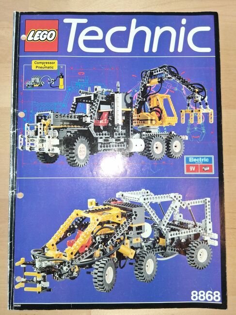 Holztransporter, Lego 08868, Hürzi, Technic, Andwil SG