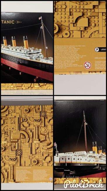 Titanic - Brand New in Box sealed - includes outer packaging, Lego 10294, Jamie Gilbert, Creator, Rochester, Abbildung 12