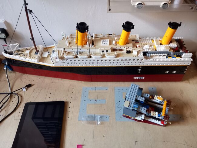 Titanic ship, Lego 10294, Shaun Renshaw , Creator, Saltburn-by-the-Sea, Image 3