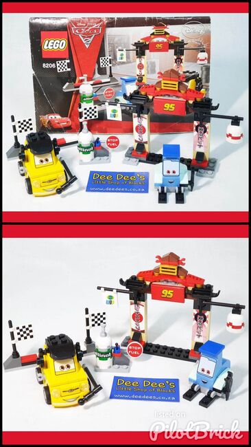 Tokyo Pit Stop, Lego 8206, Dee Dee's - Little Shop of Blocks (Dee Dee's - Little Shop of Blocks), Cars, Johannesburg, Abbildung 3