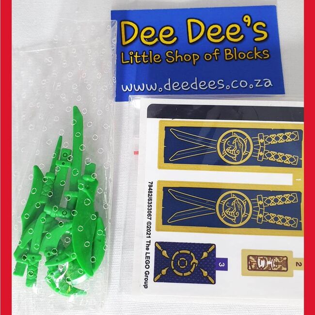 Tournament of Elements, Lego 71735, Dee Dee's - Little Shop of Blocks (Dee Dee's - Little Shop of Blocks), NINJAGO, Johannesburg, Abbildung 5