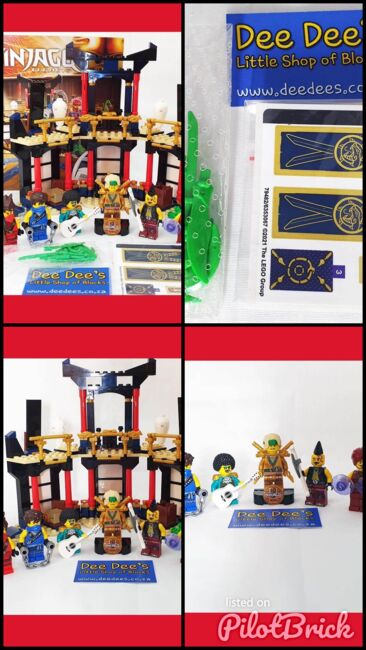 Tournament of Elements, Lego 71735, Dee Dee's - Little Shop of Blocks (Dee Dee's - Little Shop of Blocks), NINJAGO, Johannesburg, Abbildung 6
