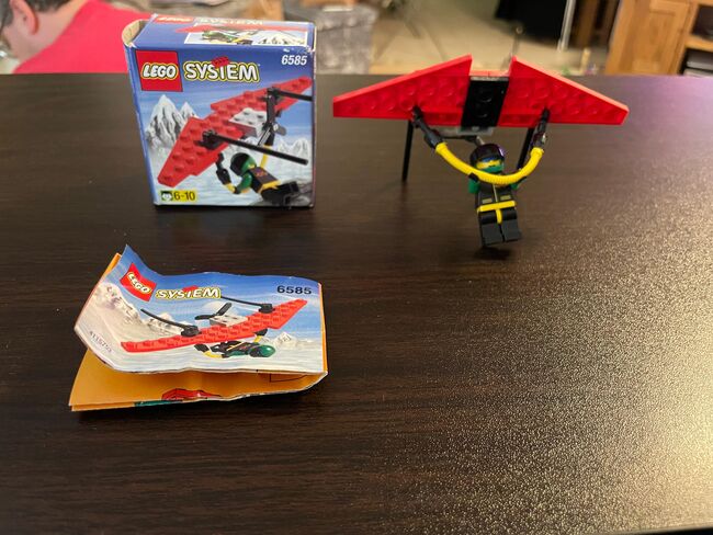 Town (Extreme Team) - Hand Glider, Lego 6585, John Barnes, Town, Canterbury