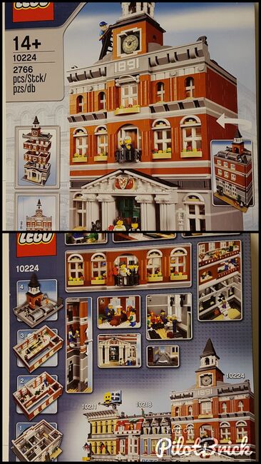 Town Hall Building, Lego 10224, Simon Stratton, Modular Buildings, Zumikon, Abbildung 3