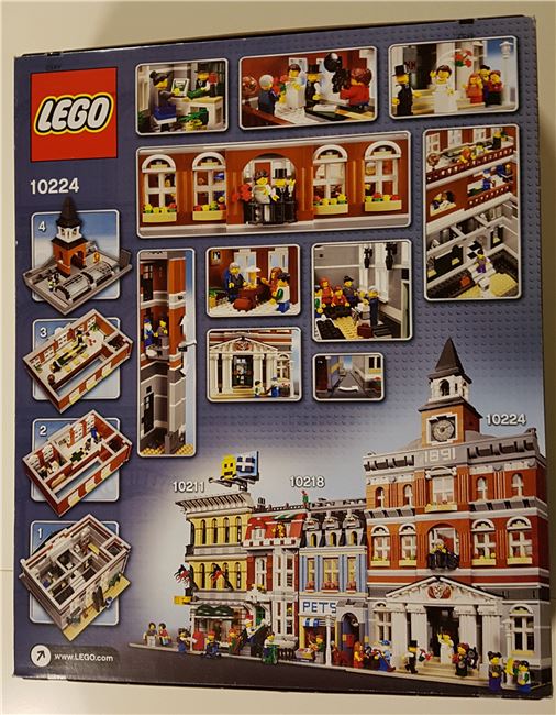 Town Hall Building, Lego 10224, Simon Stratton, Modular Buildings, Zumikon, Abbildung 2