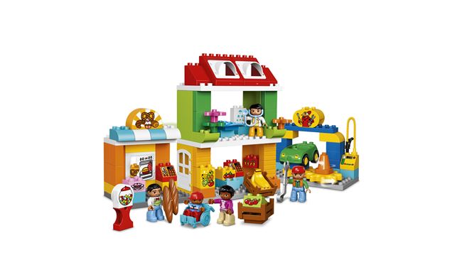 Town Square, LEGO 10836, spiele-truhe (spiele-truhe), DUPLO, Hamburg, Abbildung 5