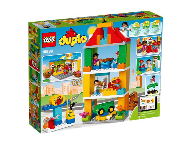 Town Square, LEGO 10836, spiele-truhe (spiele-truhe), DUPLO, Hamburg, Abbildung 2