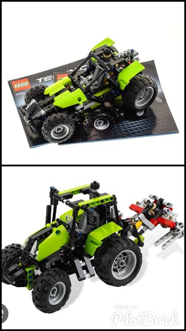 Traktor/ Buggy, Lego 9393, Holger, Technic, Merzkirchen, Image 3