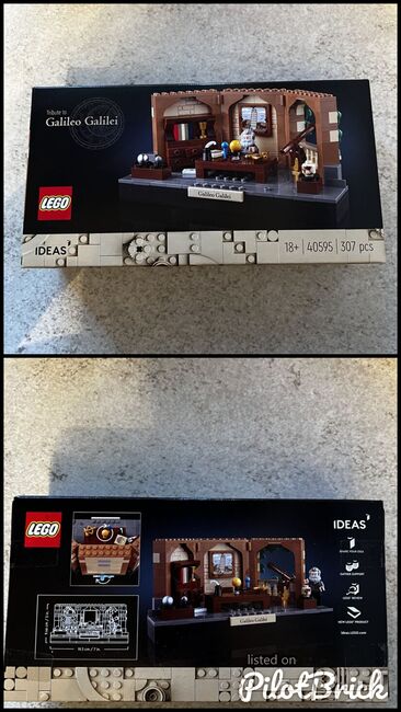 Tribute an Galileo Galilei, Lego 40595, Gaby, Ideas/CUUSOO, Kiel, Abbildung 3