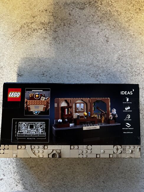 Tribute an Galileo Galilei, Lego 40595, Gaby, Ideas/CUUSOO, Kiel, Abbildung 2