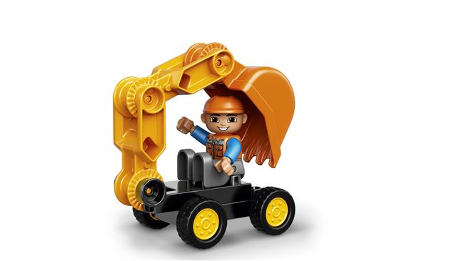 Truck & Tracked Excavator, LEGO 10812, spiele-truhe (spiele-truhe), DUPLO, Hamburg, Abbildung 8