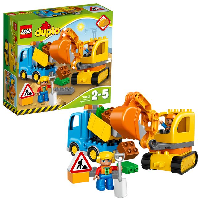 Truck & Tracked Excavator, LEGO 10812, spiele-truhe (spiele-truhe), DUPLO, Hamburg, Abbildung 3