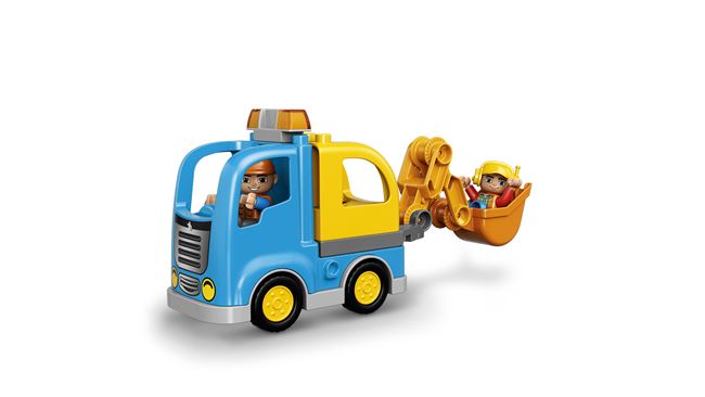 Truck & Tracked Excavator, LEGO 10812, spiele-truhe (spiele-truhe), DUPLO, Hamburg, Image 7