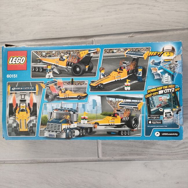 TRUCK, TRAILER, RACE CAR, Lego 60151, Mandy Bleach, City, East London, Abbildung 3