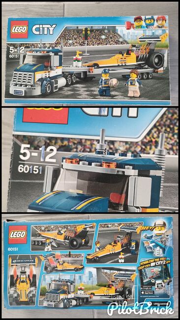 TRUCK, TRAILER, RACE CAR, Lego 60151, Mandy Bleach, City, East London, Image 4