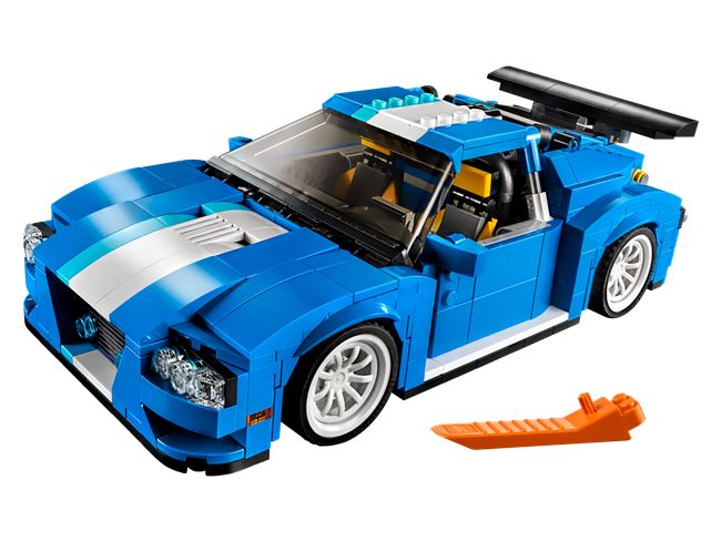 Turbo Track Racer, LEGO 31070, spiele-truhe (spiele-truhe), Creator, Hamburg, Abbildung 4