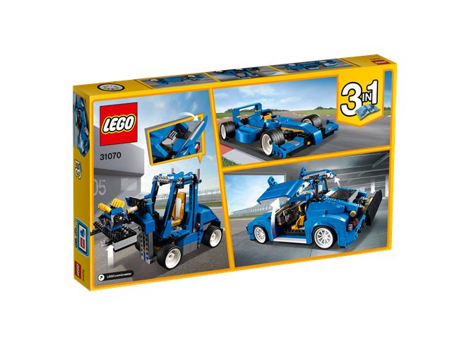 Turbo Track Racer, LEGO 31070, spiele-truhe (spiele-truhe), Creator, Hamburg, Abbildung 2