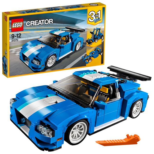 Turbo Track Racer, LEGO 31070, spiele-truhe (spiele-truhe), Creator, Hamburg, Abbildung 3