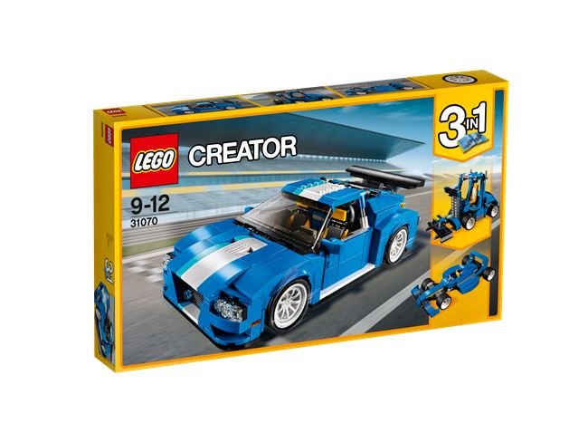 Turbo Track Racer, LEGO 31070, spiele-truhe (spiele-truhe), Creator, Hamburg