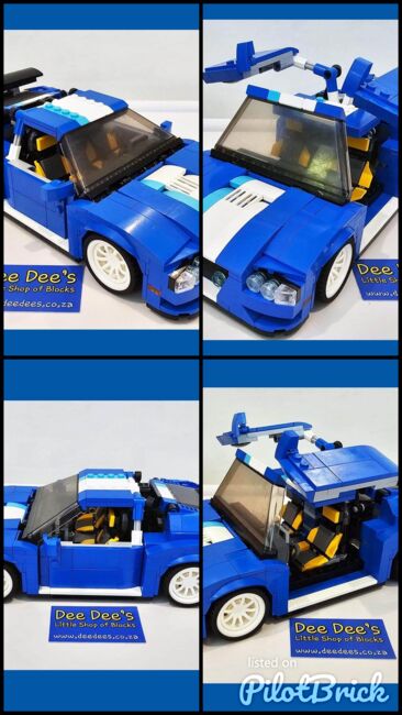 Turbo Track Racer, Lego 31070, Dee Dee's - Little Shop of Blocks (Dee Dee's - Little Shop of Blocks), Creator, Johannesburg, Image 7