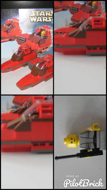 Twin-Pod Cloud car, Lego 7119, Kerstin, Star Wars, Nüziders, Image 13