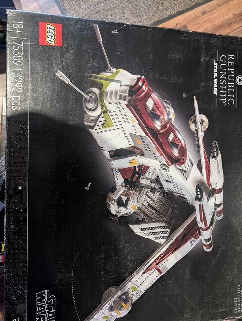 Ultimate Collection Series Republic Gunship, Lego 75309, Mureal, Star Wars, Roodepoort 