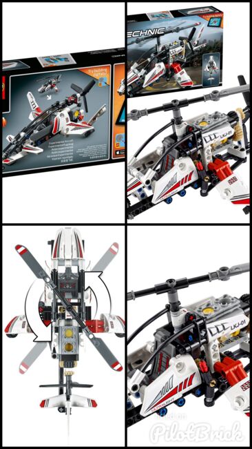 Ultralight Helicopter, LEGO 42057, spiele-truhe (spiele-truhe), Technic, Hamburg, Abbildung 7