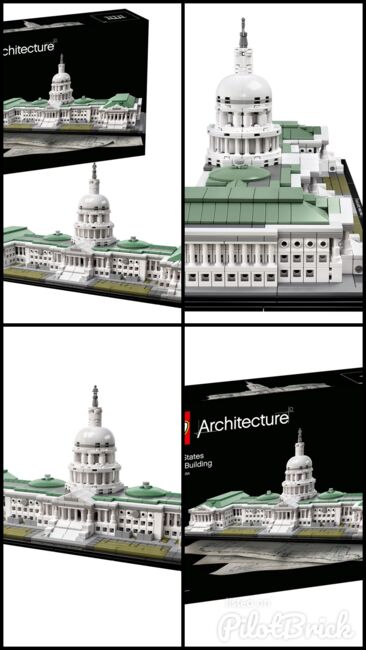United States Capitol Building, LEGO 21030, spiele-truhe (spiele-truhe), Architecture, Hamburg, Image 6
