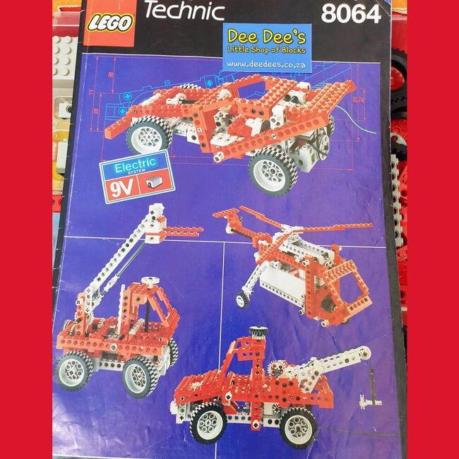 Universal Motor Set 9V, Lego 8064, Dee Dee's - Little Shop of Blocks (Dee Dee's - Little Shop of Blocks), Technic, Johannesburg, Abbildung 6