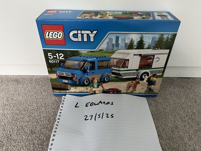 Van and caravan, Lego 60117, LegoMum, City, Lichfield