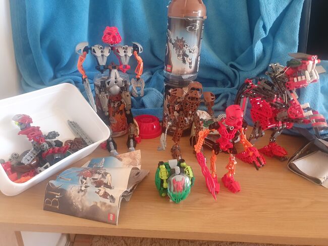 Various Bionicles, Lego, Paul, Bionicle, Cape Town