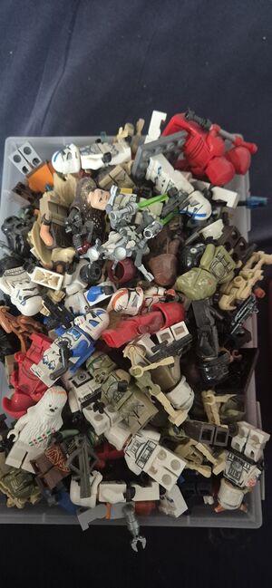 Verschidene lego minifiguren, Lego, Silvan, Star Wars, Schwerzenbach