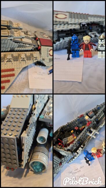 Venator Class Republic Attack Cruiser, Lego 8039, Ilse, Star Wars, Johannesburg, Image 10