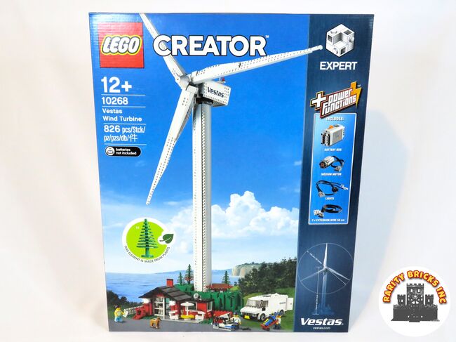 Vestas Wind Turbine, Lego 10268, Rarity Bricks Inc, Creator, Cape Town