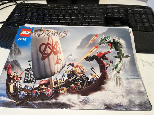 Viking ship and Dragon, Lego 7016, Gionata, Vikings, Cape Town