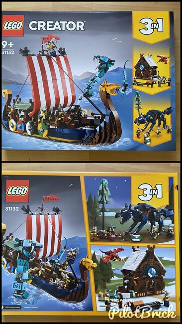 Viking Ship and the Midgard Serpent, Lego 31133, Anton, Creator, Midrand, Abbildung 3