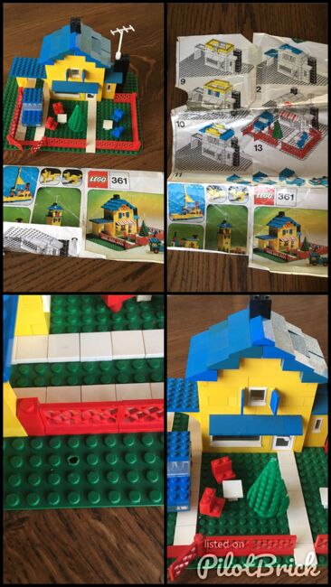Vintage  361 Tea Garden Cafe set, Lego 361, Lucy, LEGOLAND, Abbildung 8