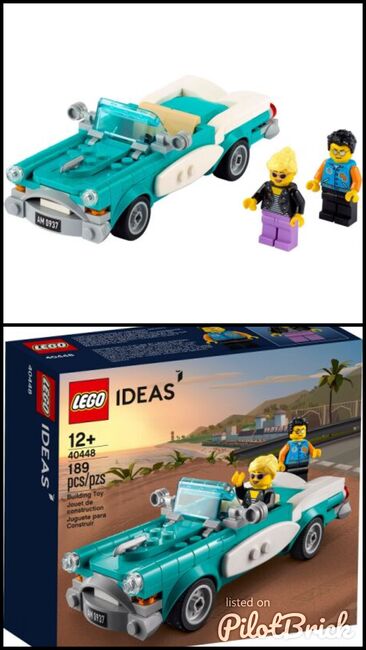 Vintage Car, Lego, Dream Bricks (Dream Bricks), Ideas/CUUSOO, Worcester, Image 3