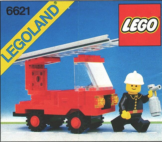 Vintage Fire Truck, Lego, Creations4you, City, Worcester