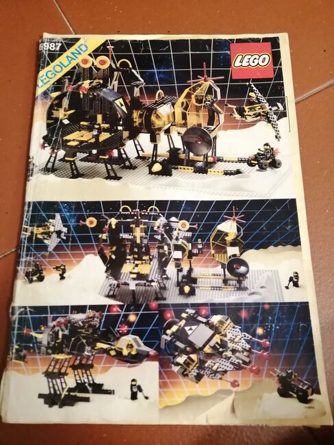 Vintage Lego 1988 set, Lego 6987, Matt, Space, Padova, Abbildung 5