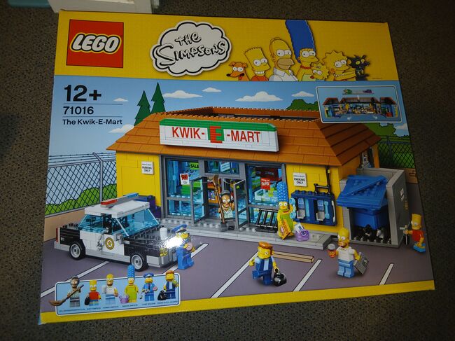 Vintage lego Simpsons kwik E mart sealed new 71016, Lego 71016, Tiana. , Diverses, Auckland