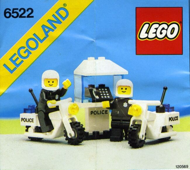 Vintage Police Highway Patrol, Lego, Creations4you, City, Worcester