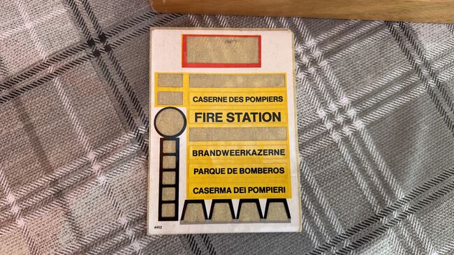 Vintage pre-owned LEGO Fire Station complete with Box, Lego 374, Stefan Bommeli, Town, Wetzikon, Image 6