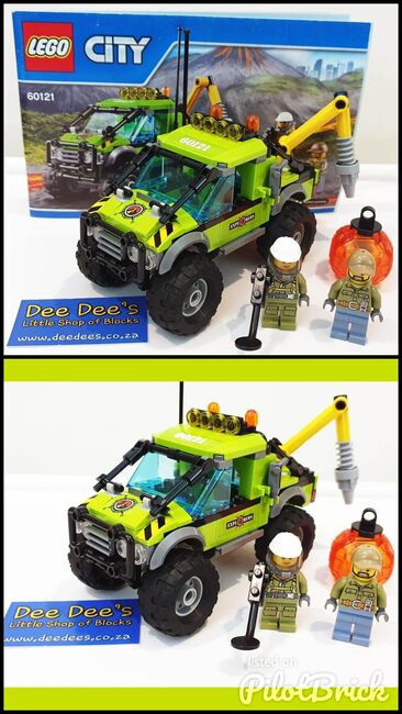 Volcano Exploration Truck, Lego 60121, Dee Dee's - Little Shop of Blocks (Dee Dee's - Little Shop of Blocks), City, Johannesburg, Image 3